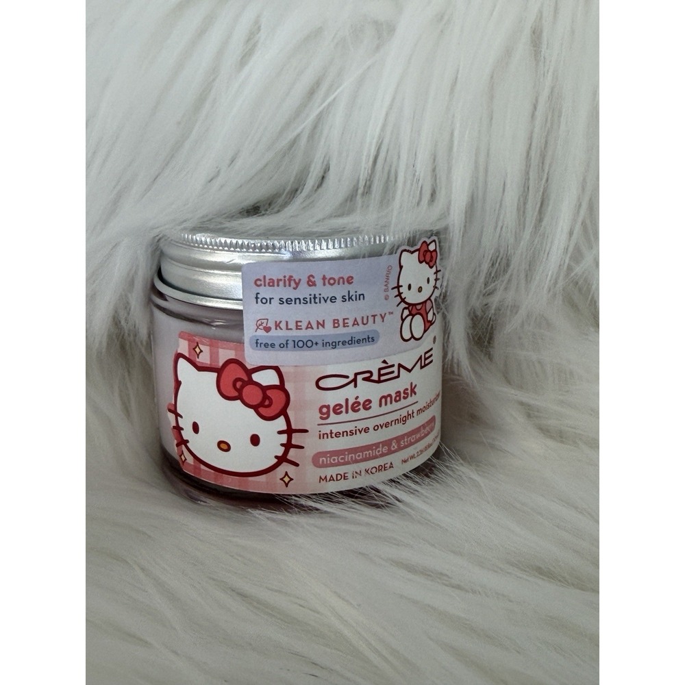 The Creme Shop Hello Kitty Overnight Face Mask Gel Hydrating Niacinamide K-Beaut - Picture 5 of 7